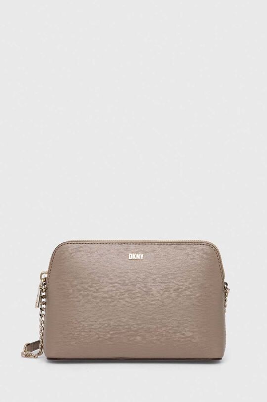 

Кожаная сумочка Дкны DKNY, коричневый