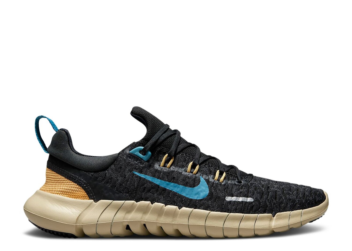

Кроссовки Nike Wmns Free Run 5.0 Next Nature 'Black Noise Aqua', черный