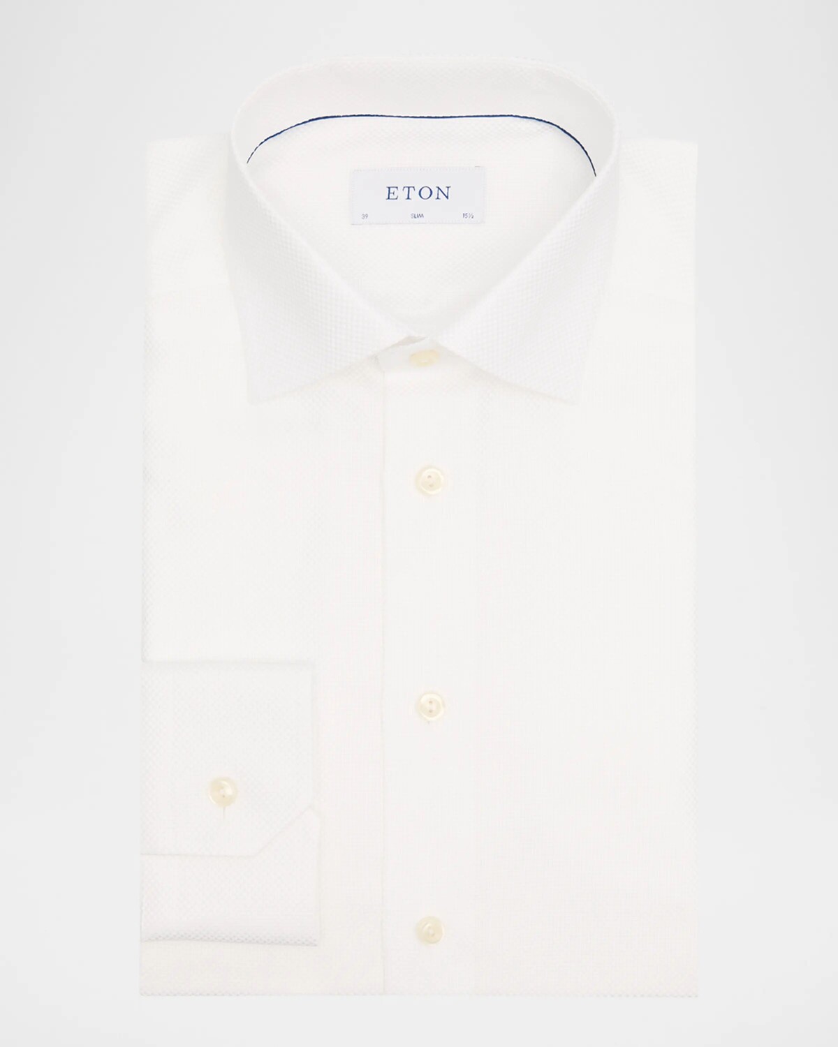 

Мужская классическая рубашка узкого кроя Signature King Oxford Eton, цвет Natural