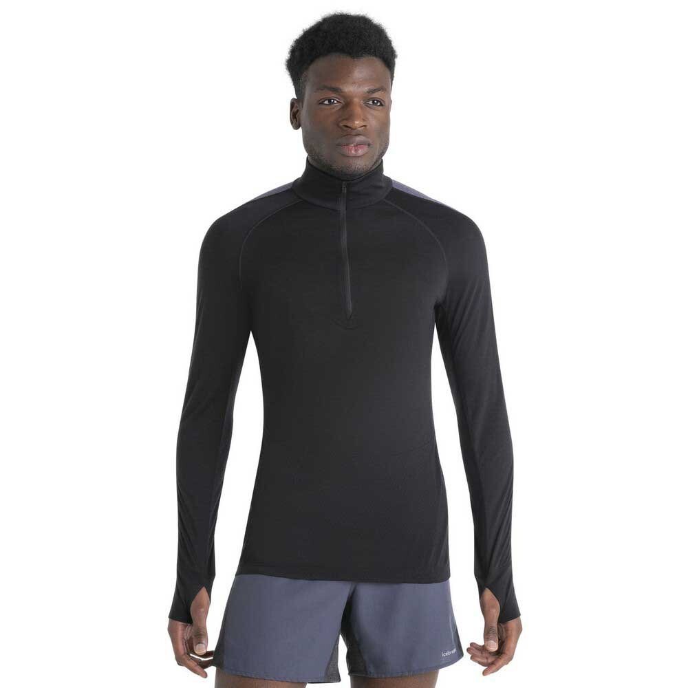 

Базовый слой Icebreaker Merino 125 ZoneKnit Long, черный