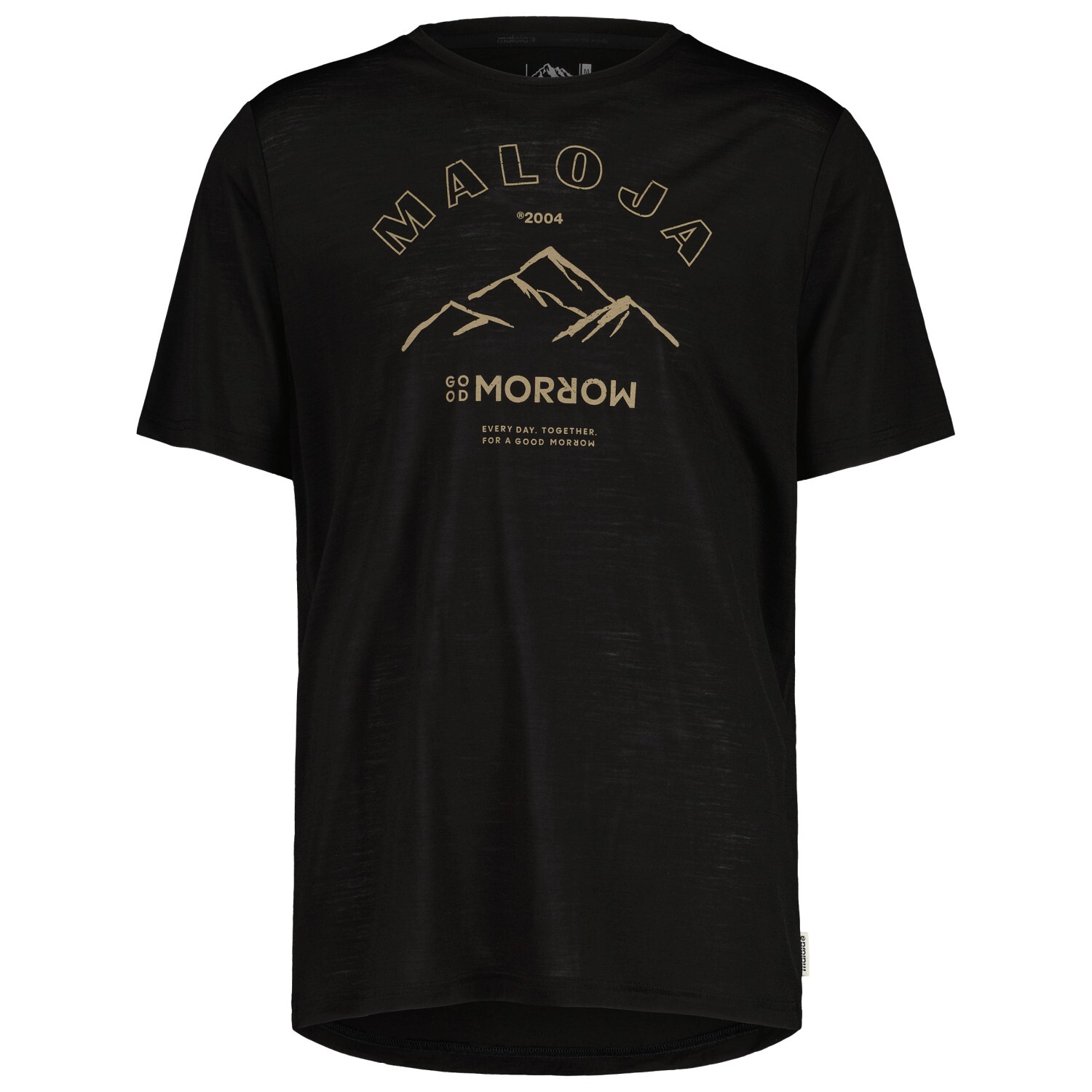

Рубашка из мериноса Maloja KalmbergM, цвет Deep Black