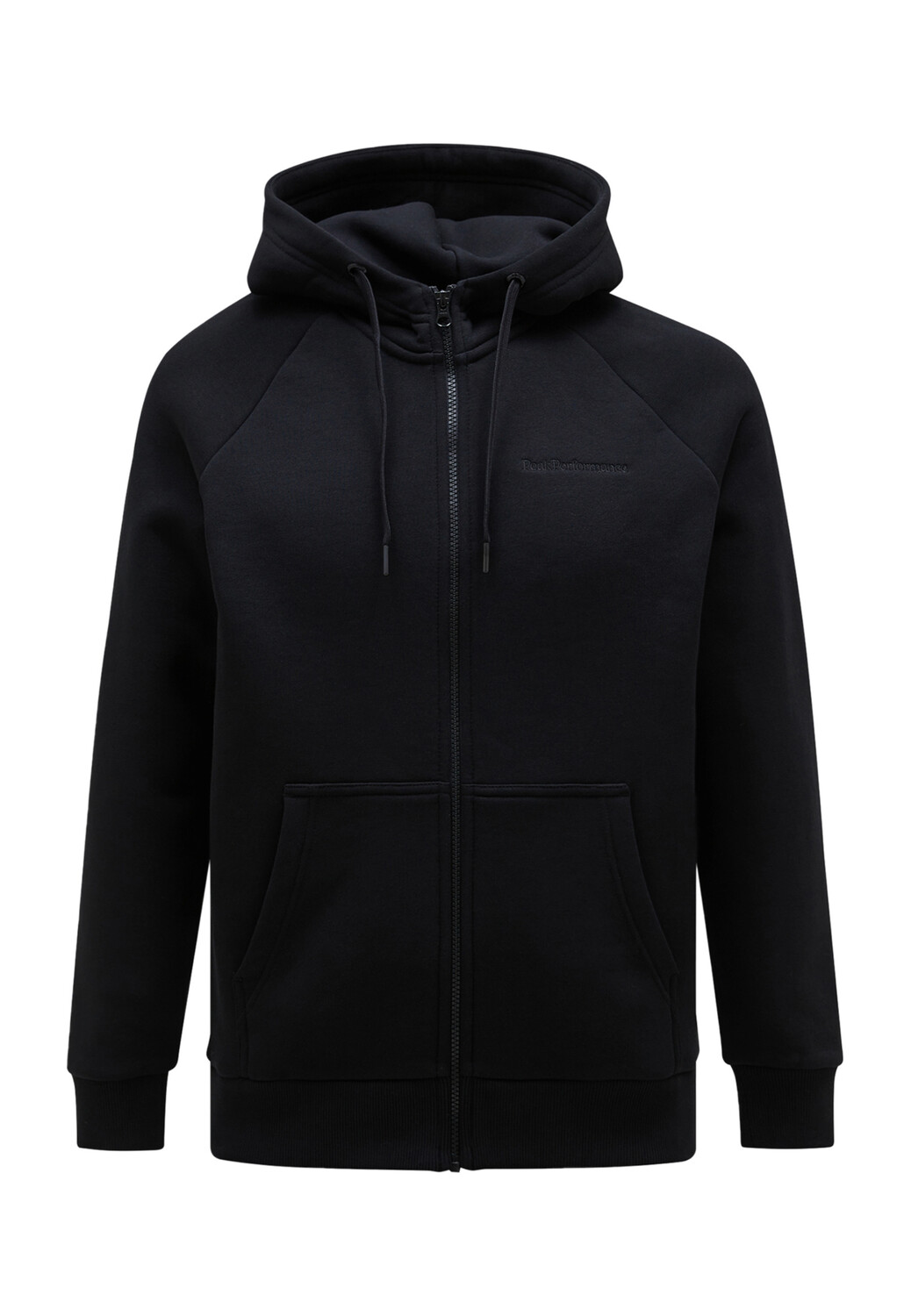 

Толстовка Peak Performance Kapuzen M Original Small Logo Zip Hood, черный