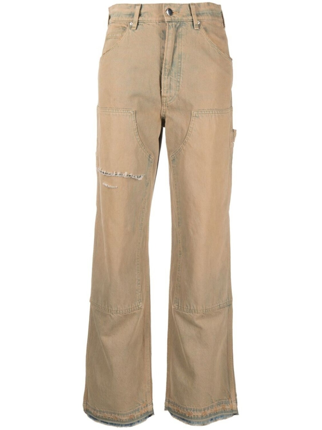 

Джинсы Carpenter с эффектом потертости AMIRI, коричневый