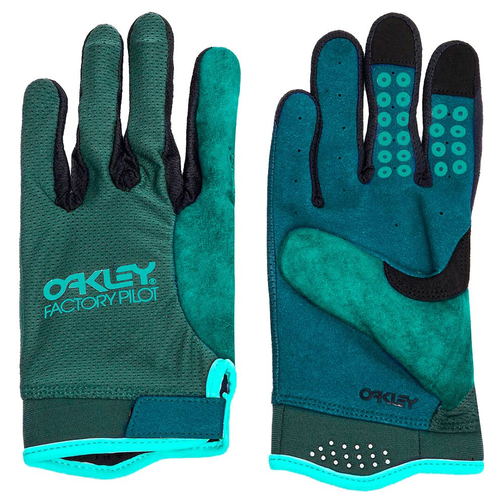 Длинные перчатки Oakley All Mountain MTB, зеленый
