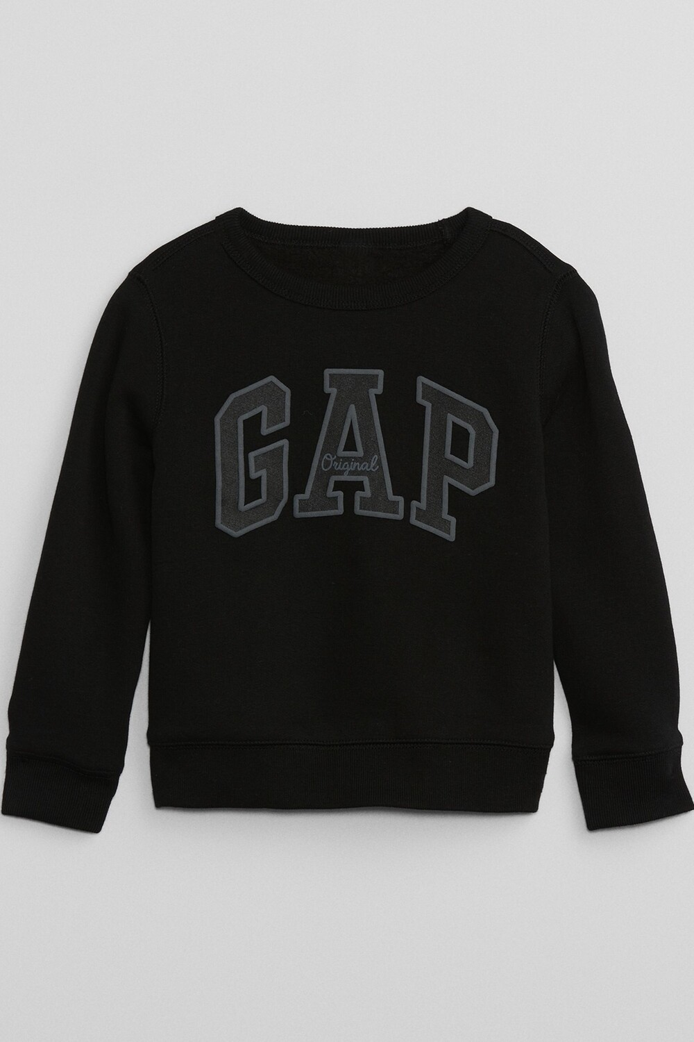 

Толстовка с круглым вырезом и логотипом Gap, черный
