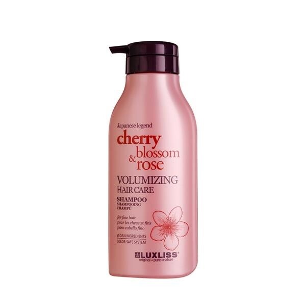 

Luxliss Cherry Blossom Rose шампунь для придания объема волосам 500 мл