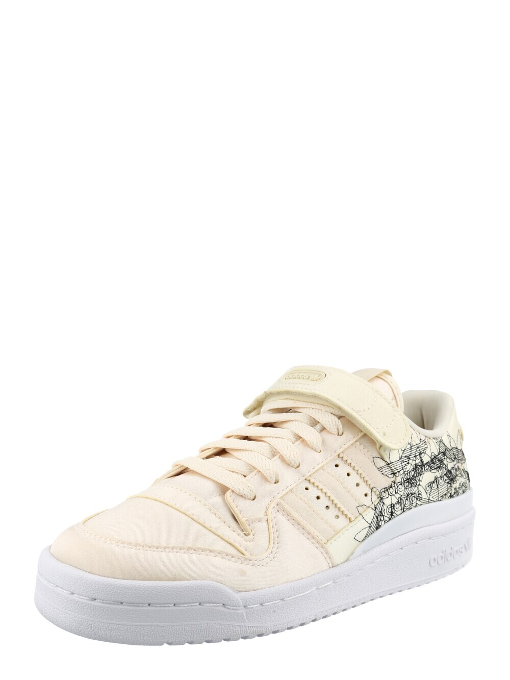 

Кроссовки Adidas Forum 84, крем