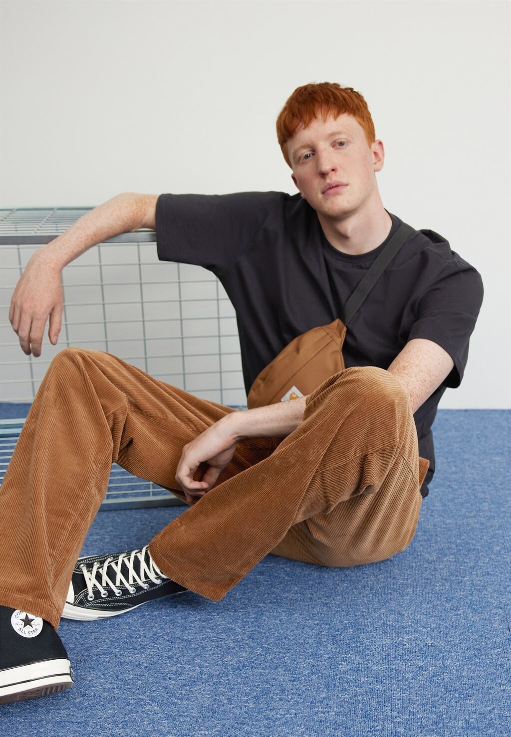 

Брюки Calder Pant Coventry Carhartt WIP, цвет tamarind rinsed