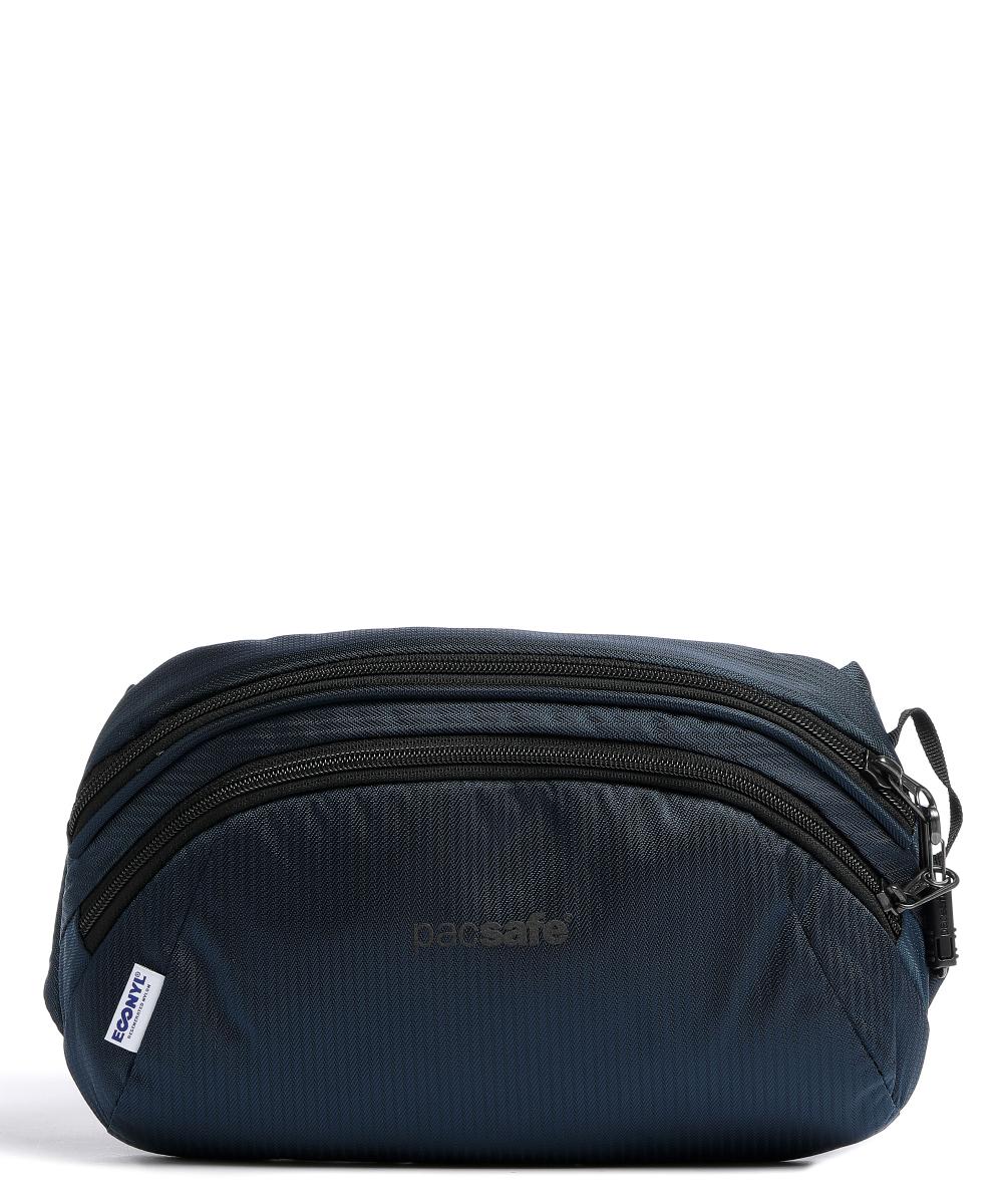 Поясная сумка Metrosafe LS120 ECONYL 8″ нейлон Pacsafe, синий