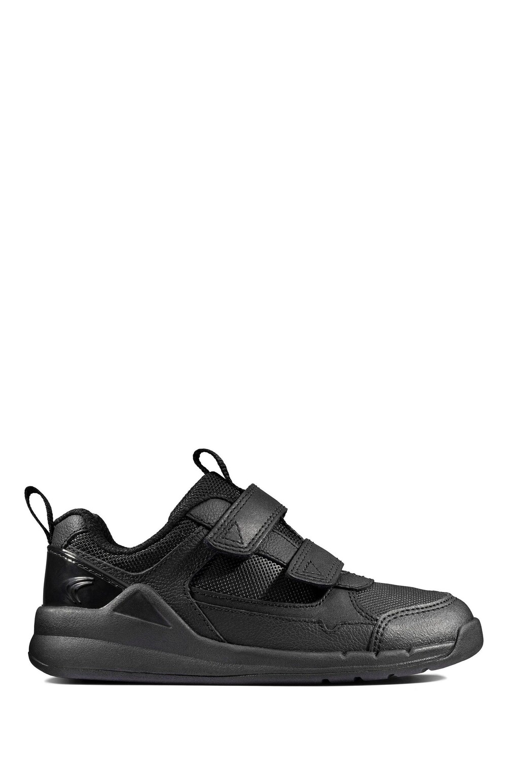 

Кожаные спортивные туфли Orbit Sprint Clarks, черный