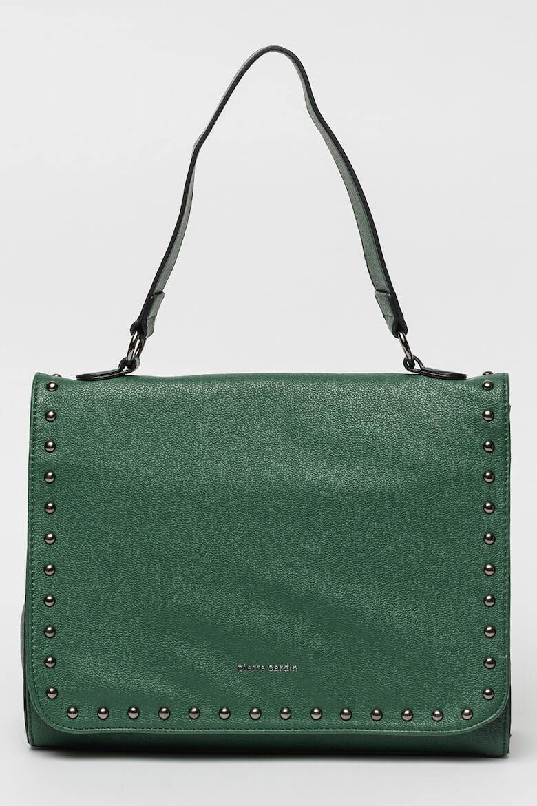 

Сумка из экокожи с клапаном Pierre Cardin, зеленый