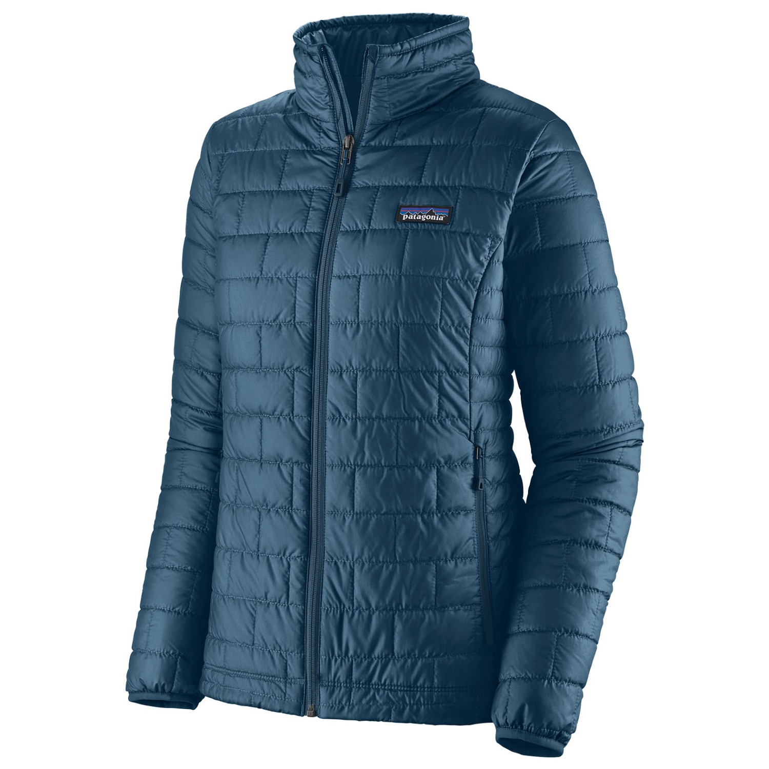 цена Куртка из синтетического волокна Patagonia Women's Nano Puff, цвет Lagom Blue