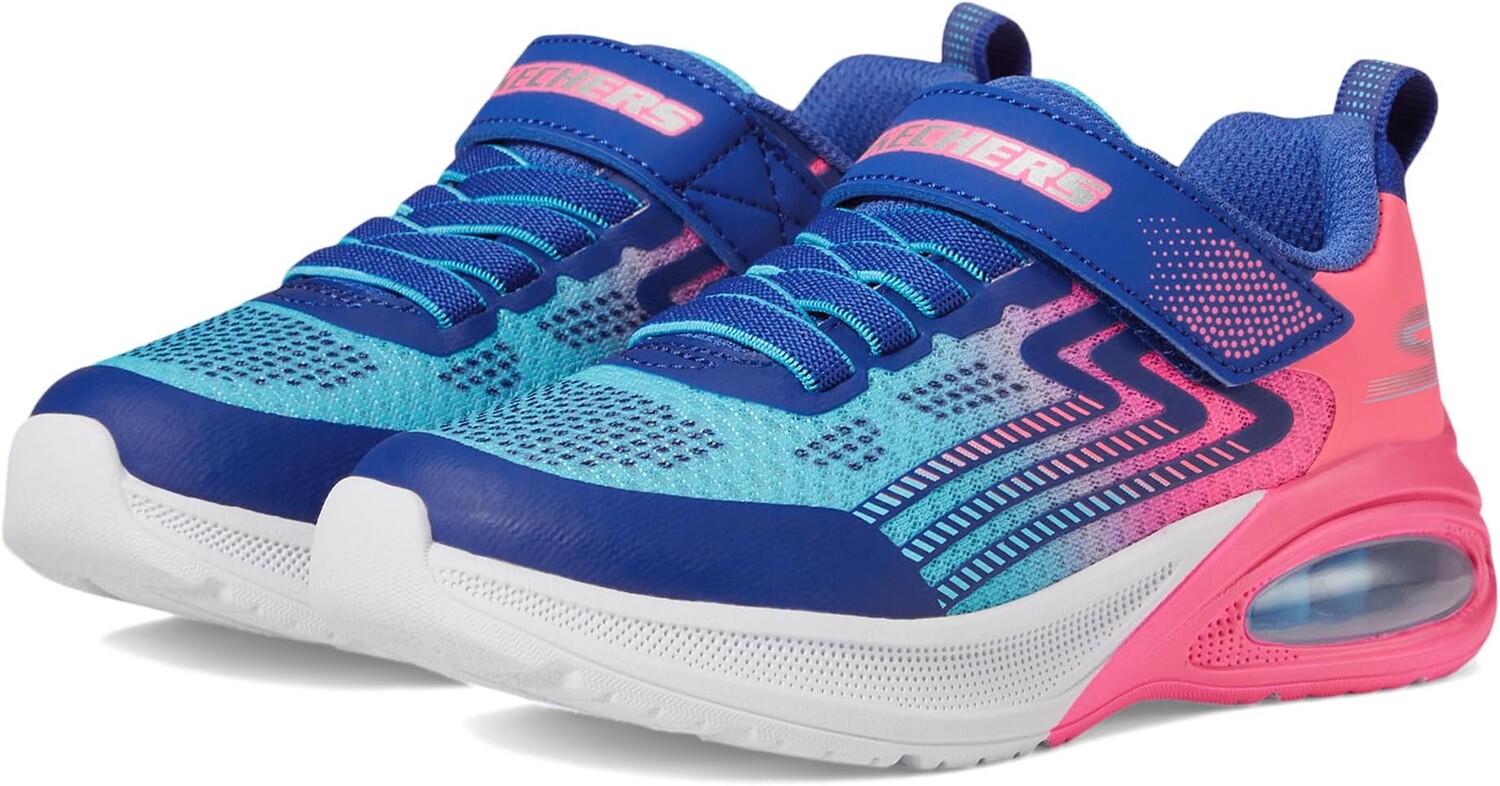 

Кроссовки SKECHERS KIDS Microspec Max Advance, цвет Hot Pink/Blue