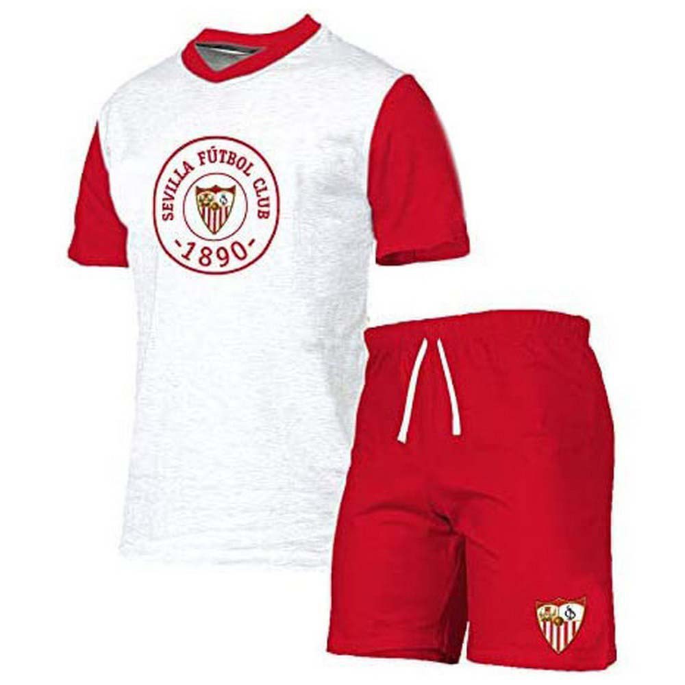 Пижама с коротким рукавом Sevilla Fc Junior, красный