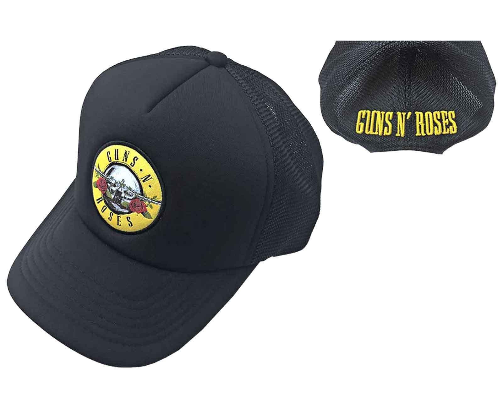 Classic Band Logo TruckerБейсболка Guns N Roses, черный мешок для сменной обуви guns n roses 8