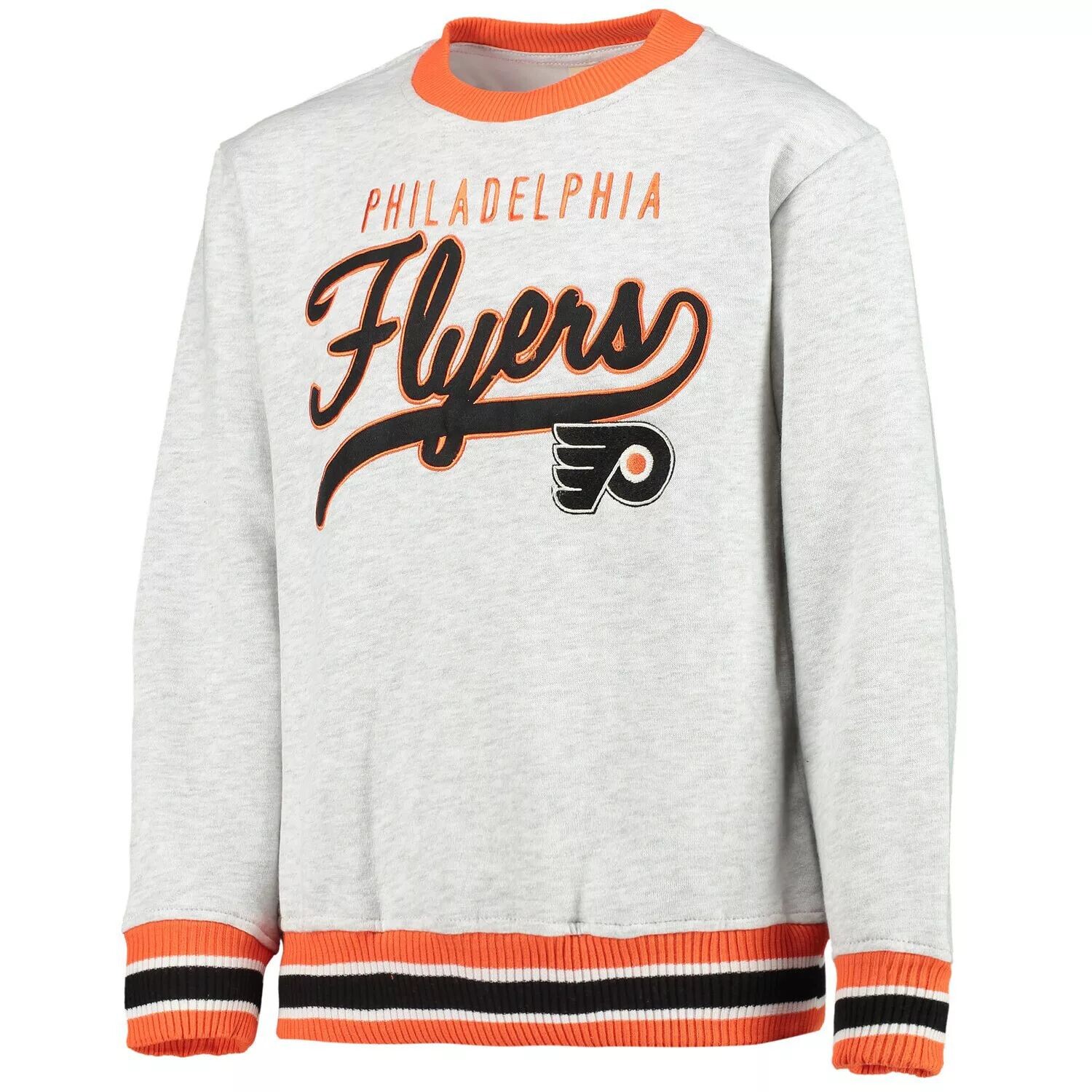 

Серый пуловер с принтом Philadelphia Flyers Legends Youth Outerstuff