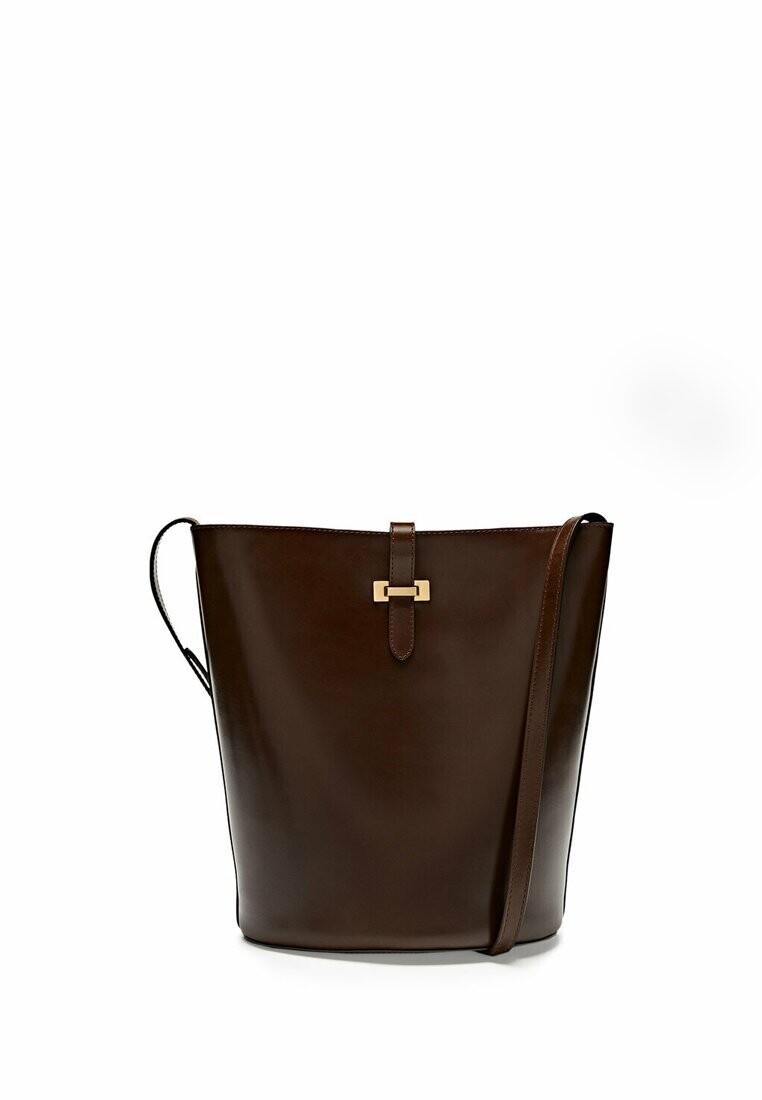

Сумка для покупок Massimo Dutti, коричневая