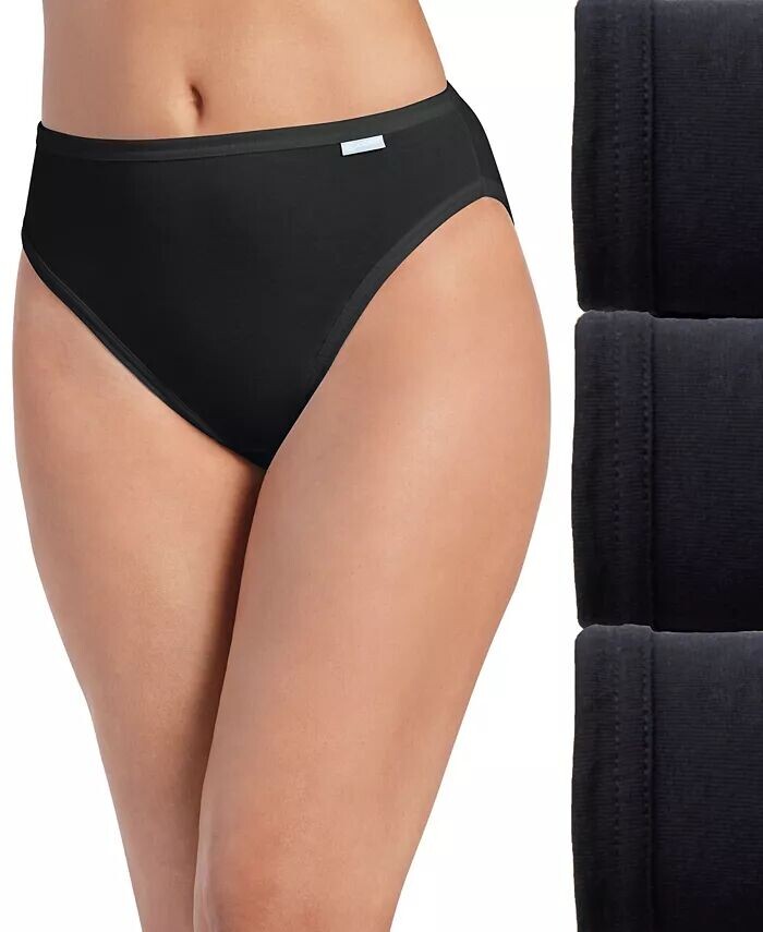 

Комплект нижнего белья Elance French Cut, 3 шт. 1485 1487, увеличенные размеры Jockey, черный