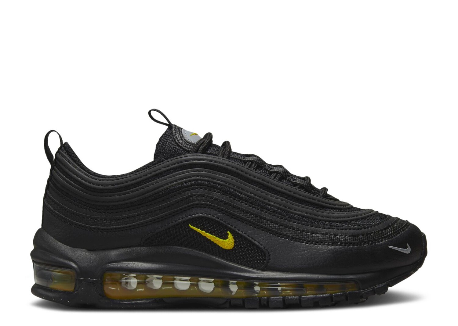 

Кроссовки Nike Air Max 97 Gs 'Black University Gold', черный