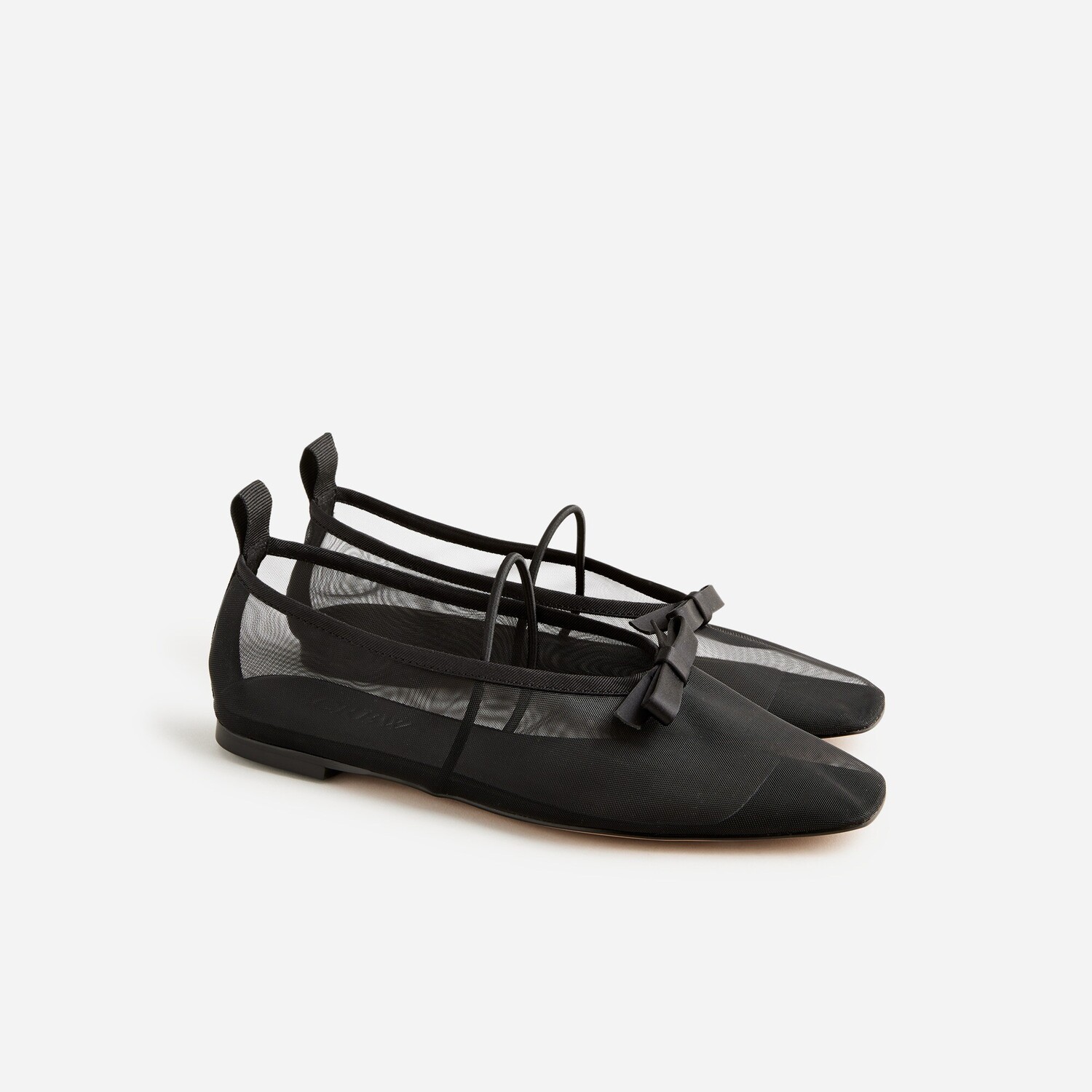 

Балетки Quinn Mary Jane в сетку J.Crew, черный
