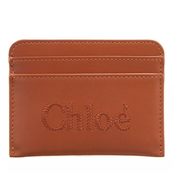 

Кошелек sense cardholder Chloé, коричневый