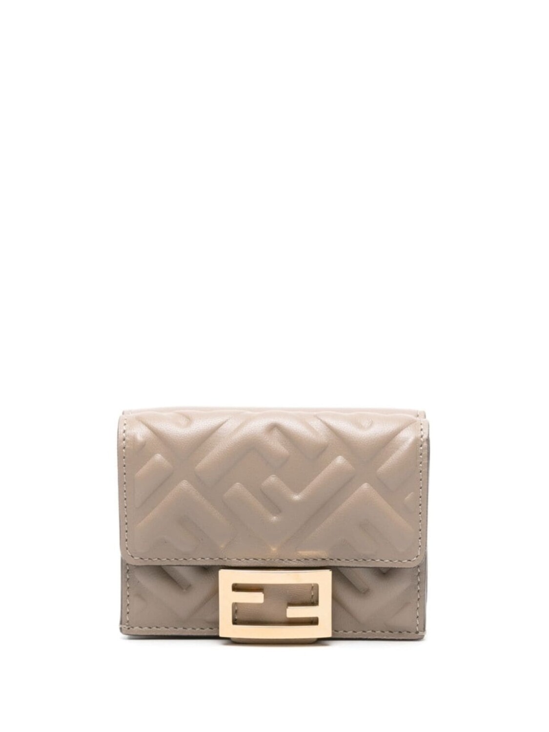 

FENDI кошелек Baguette с тисненым узором FF, серый