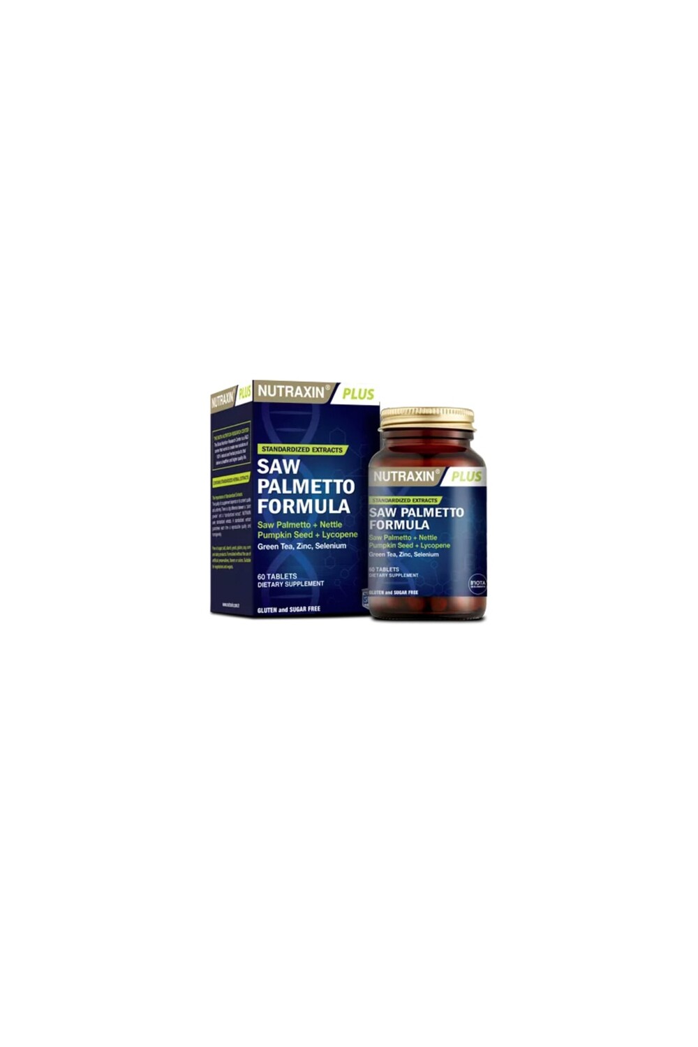 

Nutraxin Plus Saw Palmetto Formula 60 Таблетка