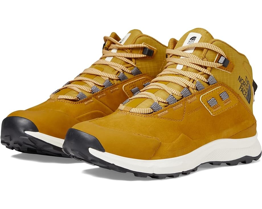 

Походные ботинки The North Face Cragstone Leather Mid WP, цвет Arrowwood Yellow/Gardenia White