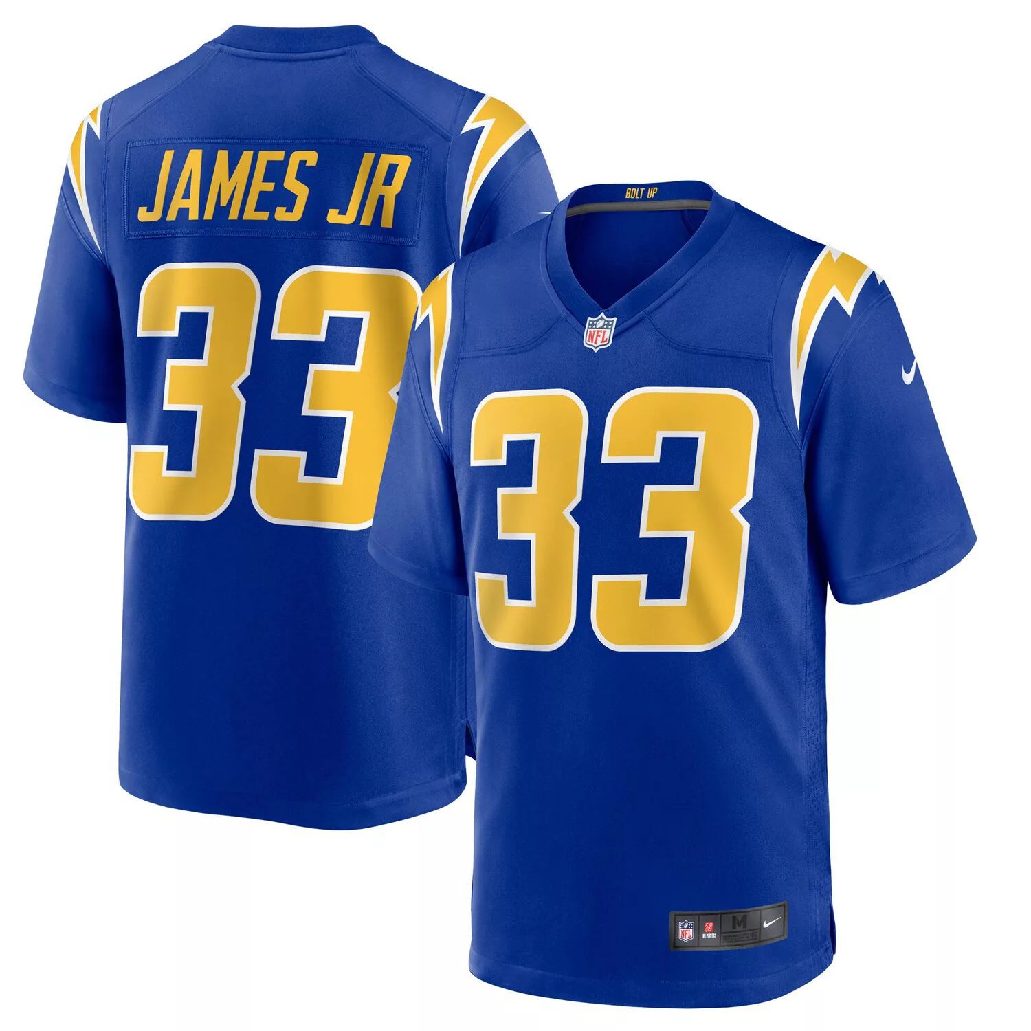 Мужская футболка Derwin James Royal Los Angeles Chargers для второй альтернативной игры Nike