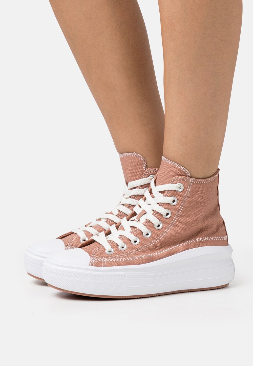 

Высокие кроссовки Converse Chuck Taylor All Star Move, глиняный горшок / цапля