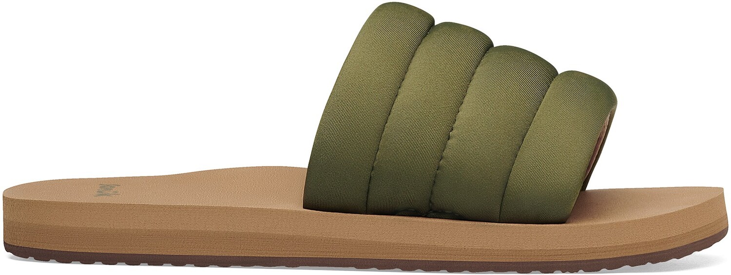 

Сандалии Puff N Slide ST — женские Sanuk, зеленый