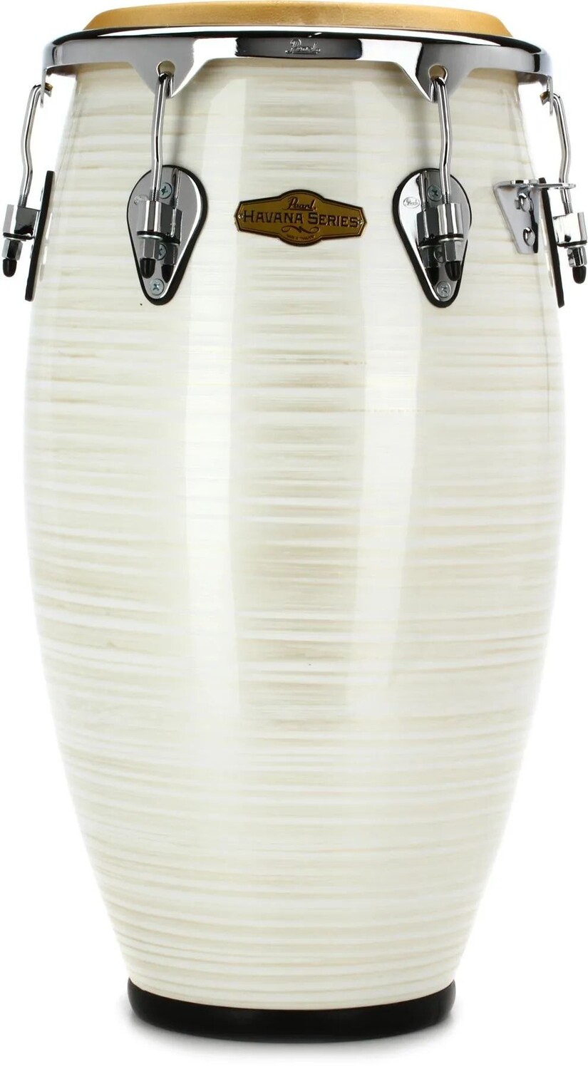 

Pearl Havana Series Tumba — 12,5-дюймовый серебристо-белый Swirl
