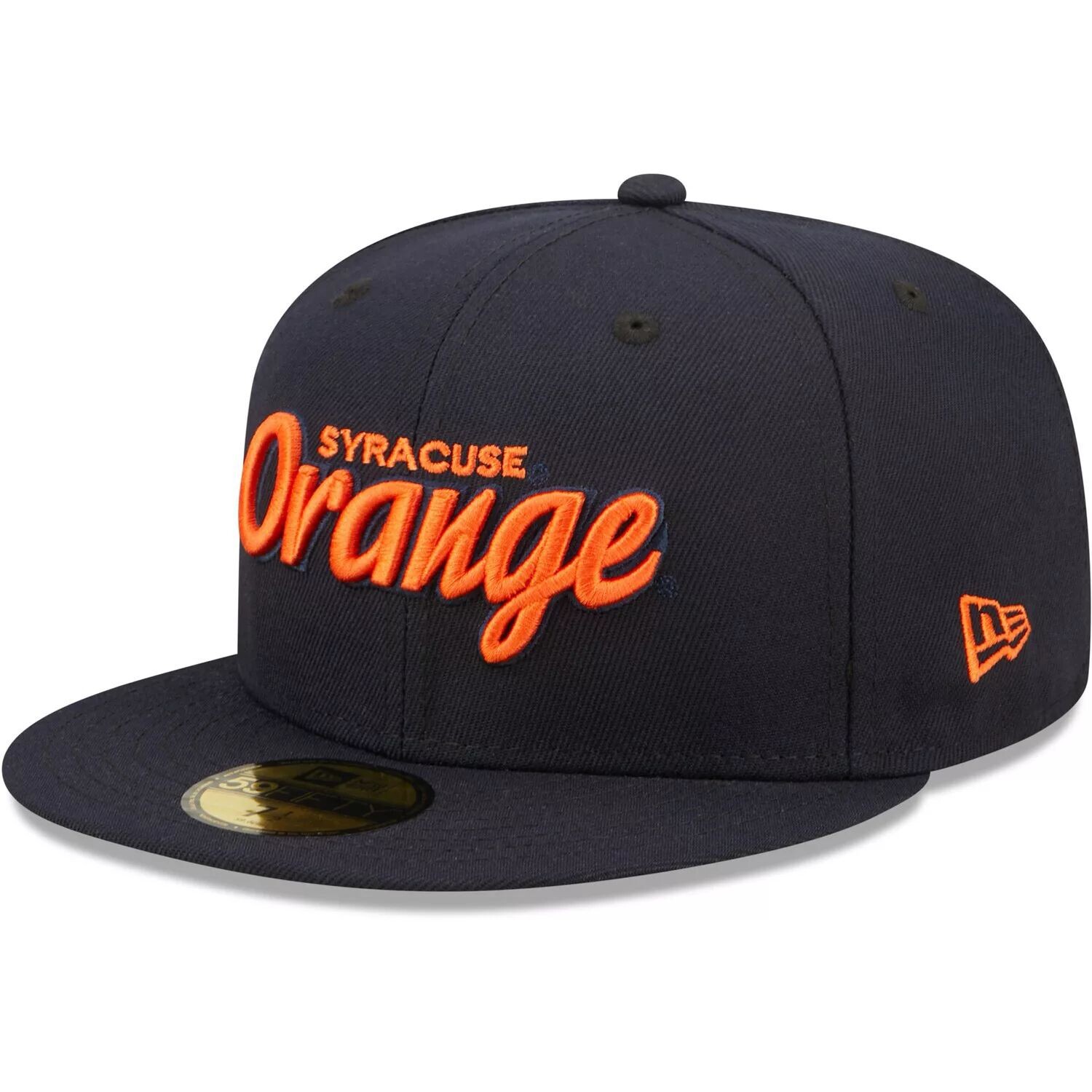 

Мужская приталенная шляпа New Era Navy Syracuse Orange Griswold 59FIFTY