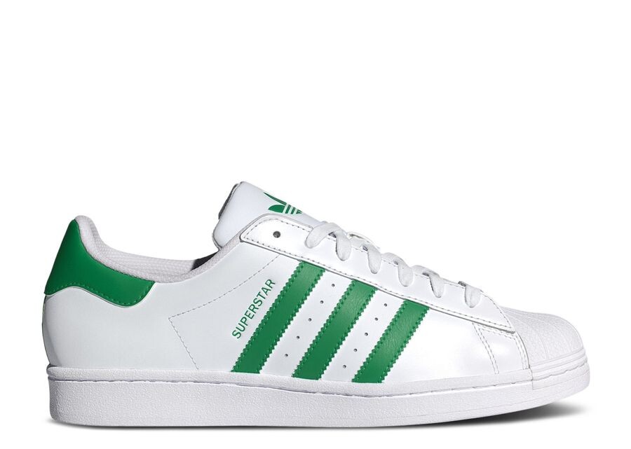 

Кроссовки adidas Superstar, цвет White Green