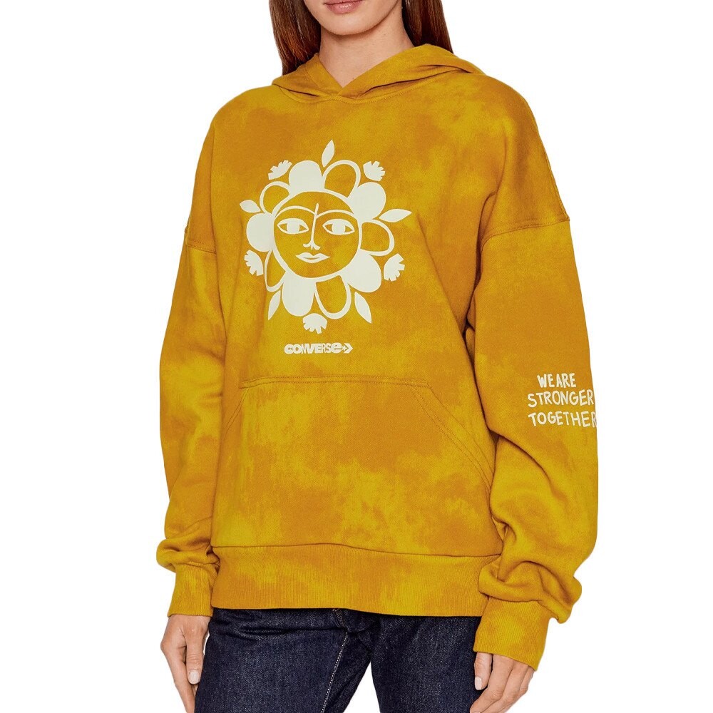

Худи Converse 10024265 Oversized, оранжевый
