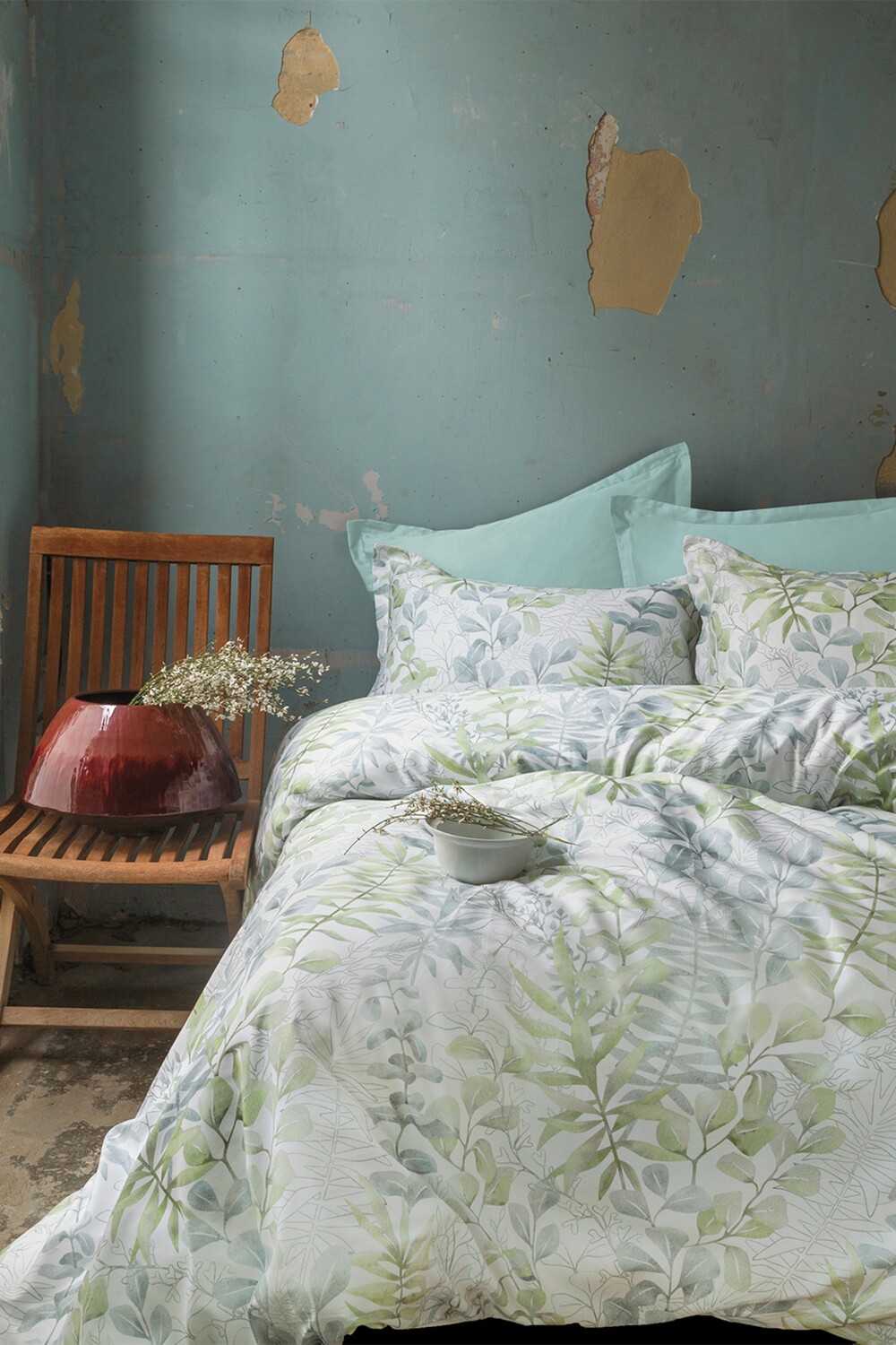 

Комплект пододеяльников Issimo Home Occale Green двойной