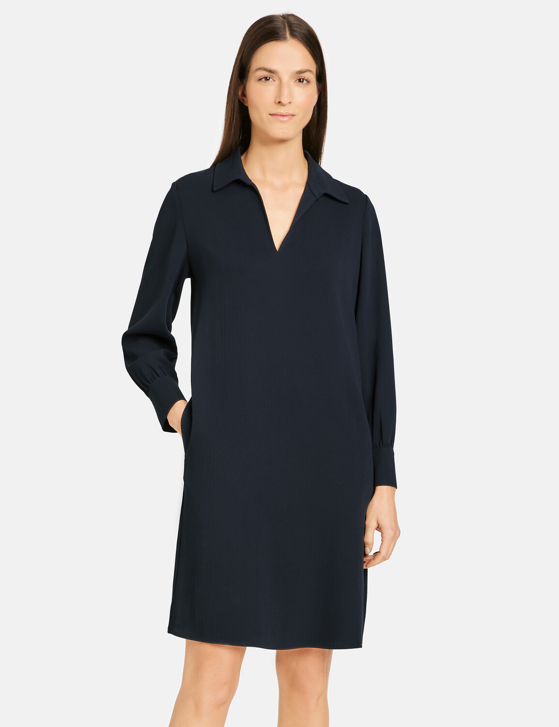 

Платье Gerry Weber Gewebe, темно-синий