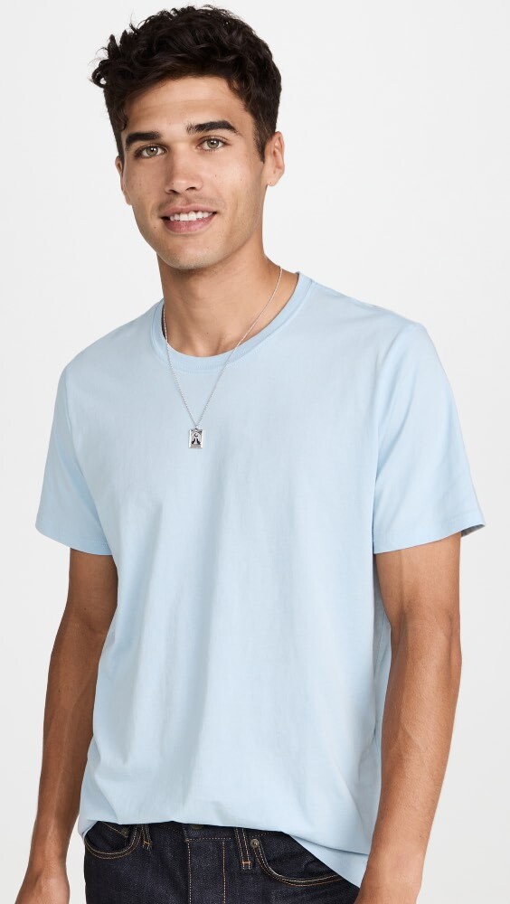 

Футболка ATM Anthony Thomas Melillo Classic Jersey Crew Neck, синий