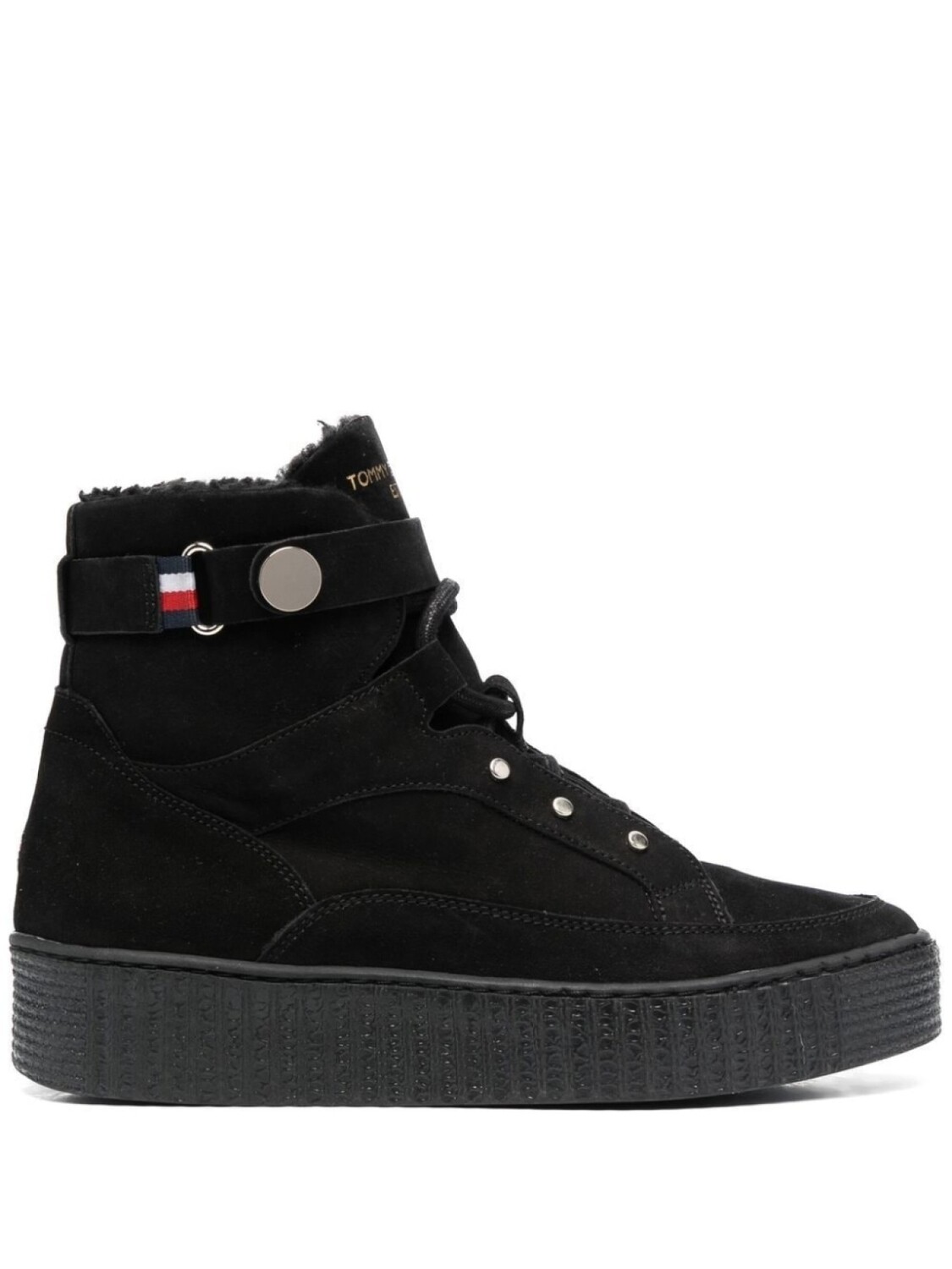 

Tommy Hilfiger ботинки на платформе с подкладкой из овчины, черный