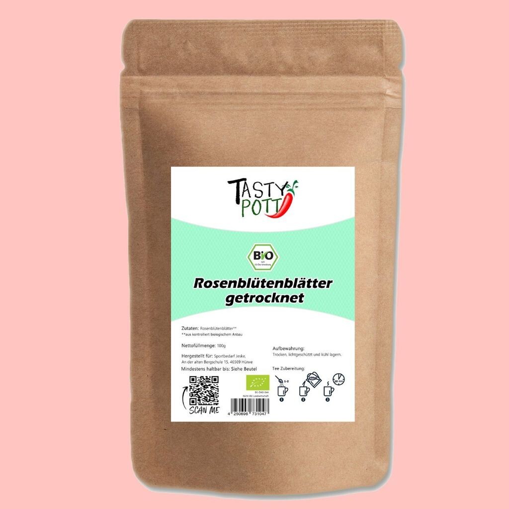 

Tasty PottРозовые лепестки пакетик 100г Tasty-Pott