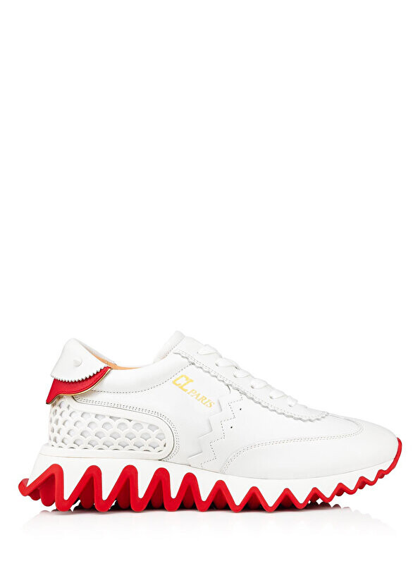 

Donna white женские кожаные кроссовки Christian Louboutin