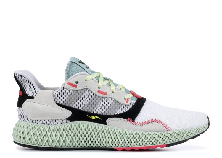 

Кроссовки Adidas ZX 4000 FUTURECRAFT 4D 'GREY', красный, Красный;серый