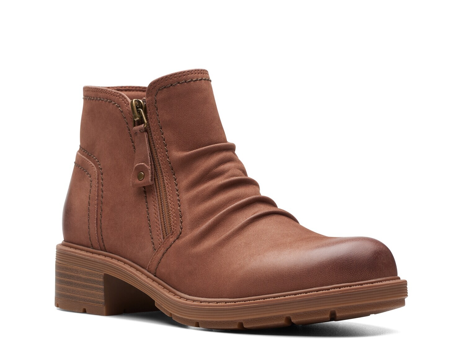 

Ботильоны Hearth Dove Clarks, коричневый