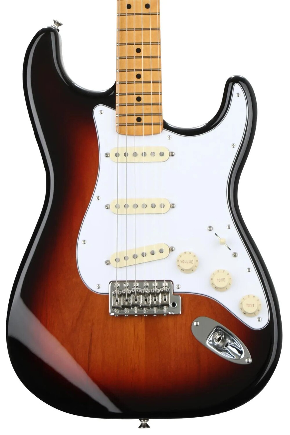 

Fender Jimi Hendrix Stratocaster — 3-тональный Sunburst с кленовой накладкой на грифе