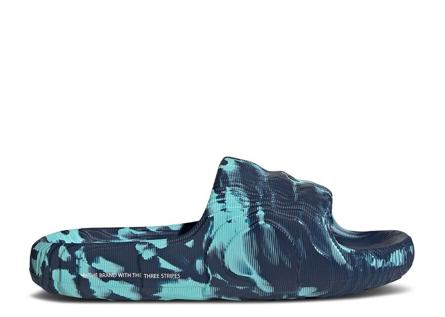 

Кроссовки adidas Wmns Adilette 22 Slide, цвет Night Indigo Easy Mint