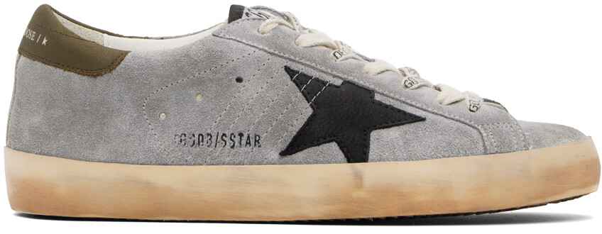 

Серые кроссовки Super Star Golden Goose