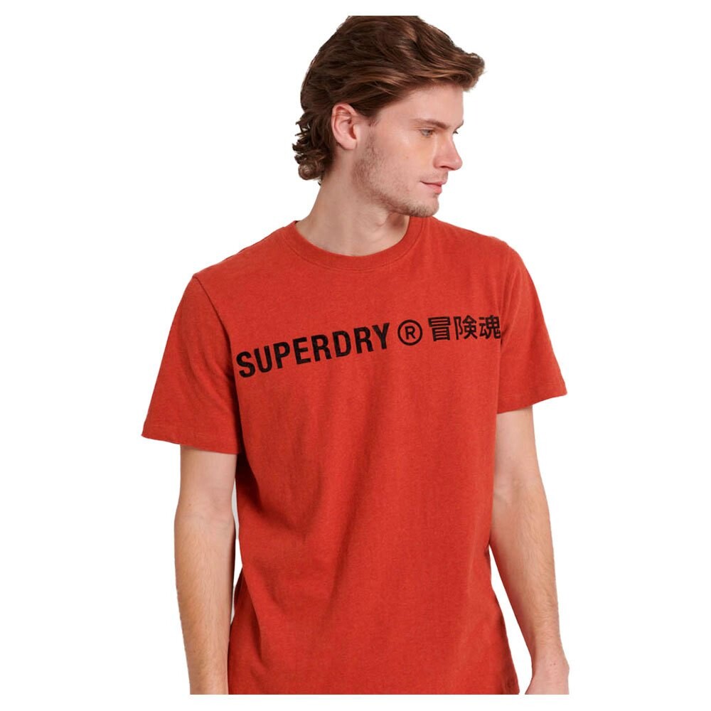 

Футболка Superdry Workwear Logo Vintage Short Sleeve Round Neck, оранжевый