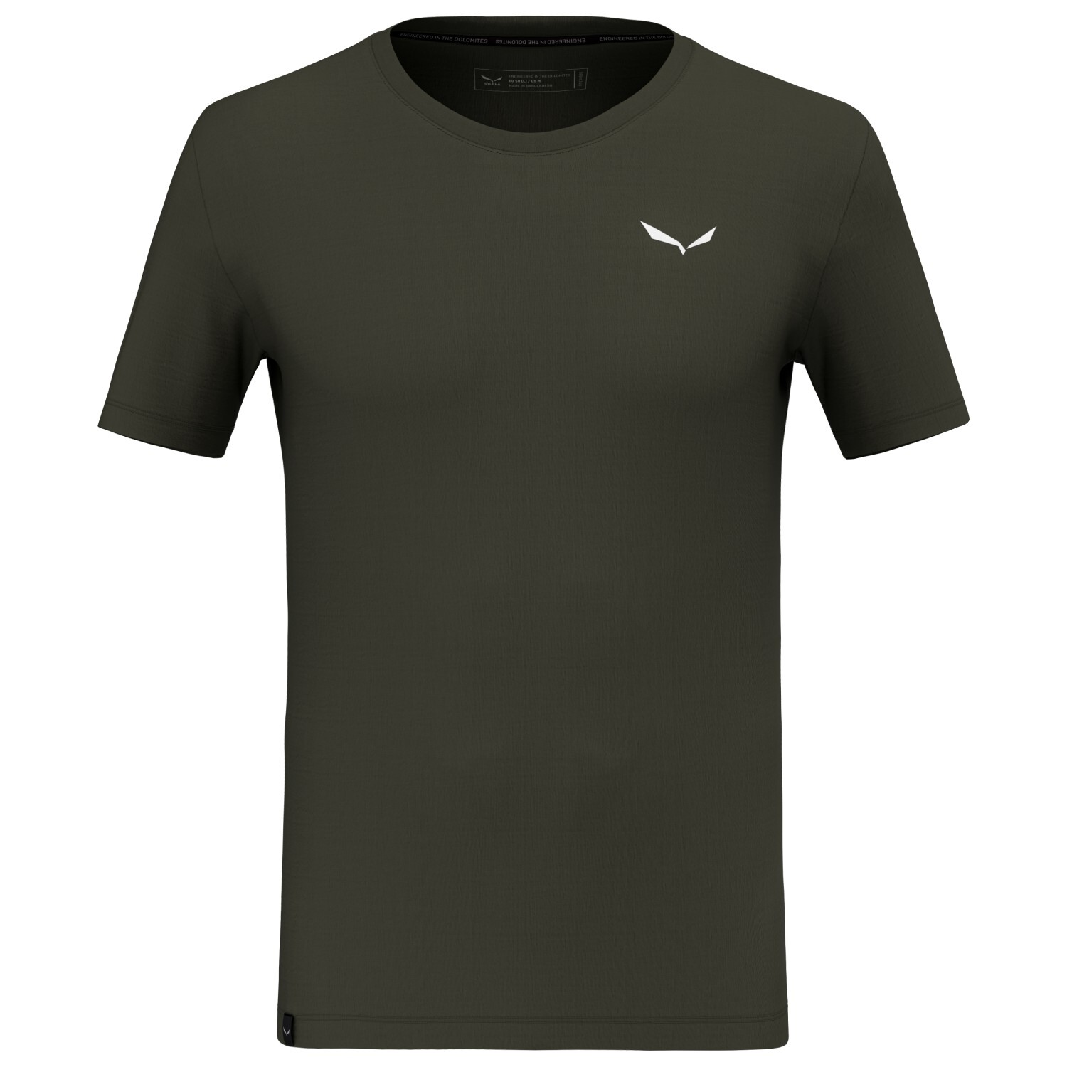 

Функциональная рубашка Salewa Eagle Sheep Camp Dry T Shirt, цвет Dark Olive