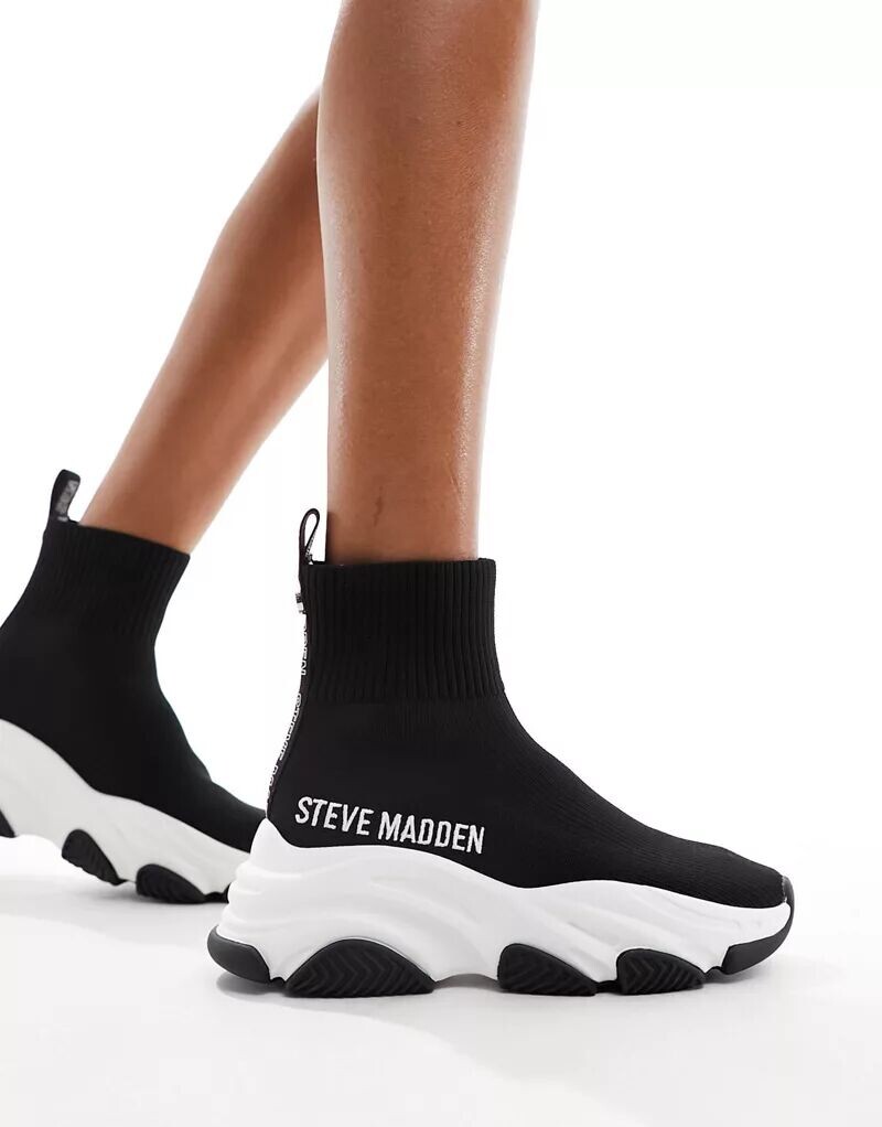 

Черные кроссовки с массивными носками Steve Madden Prodigy