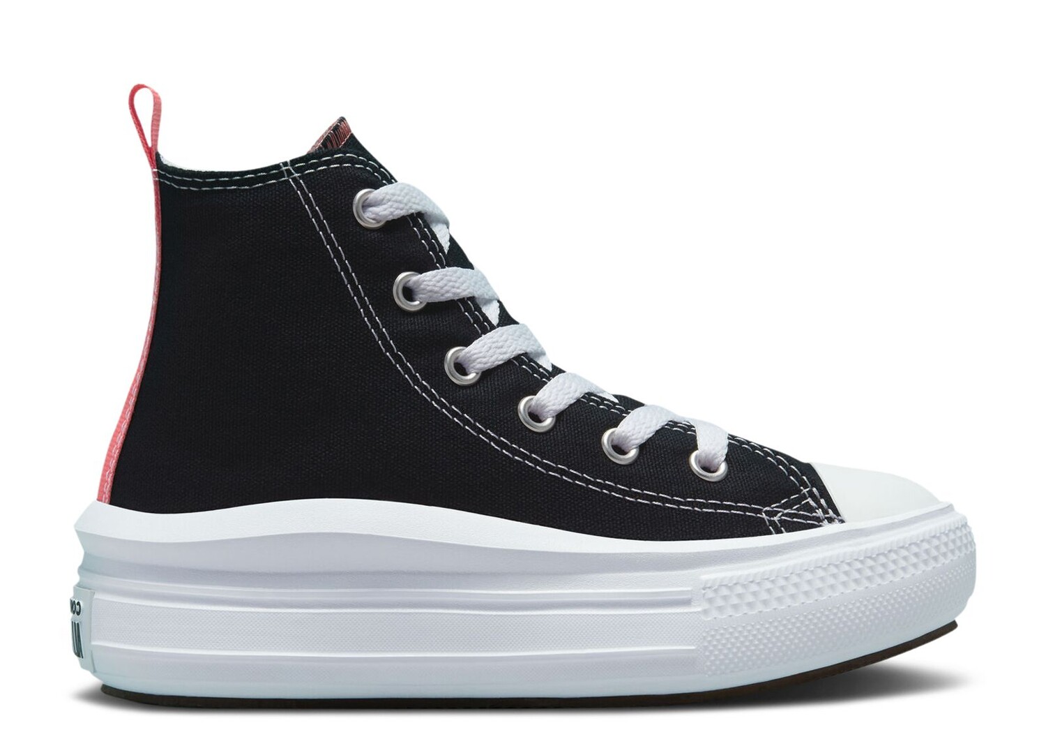 

Кроссовки Converse Chuck Taylor All Star Move Platform High Ps 'Black Pink Salt', черный